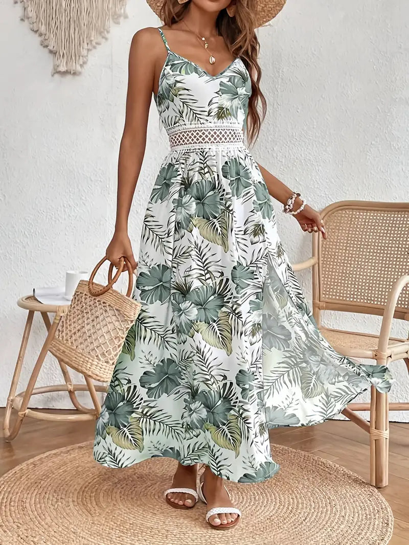 Ingrid Summer Floral Midi Dress