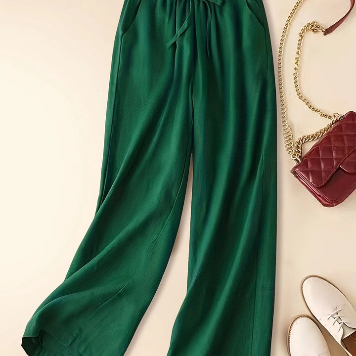 Cherry Relaxed Drawstring Pants