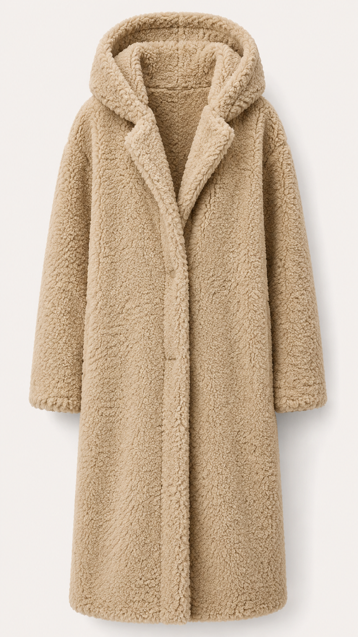 Stylish ladies outerwear: warm winter coat, perfect for versatile seasonal layering.
