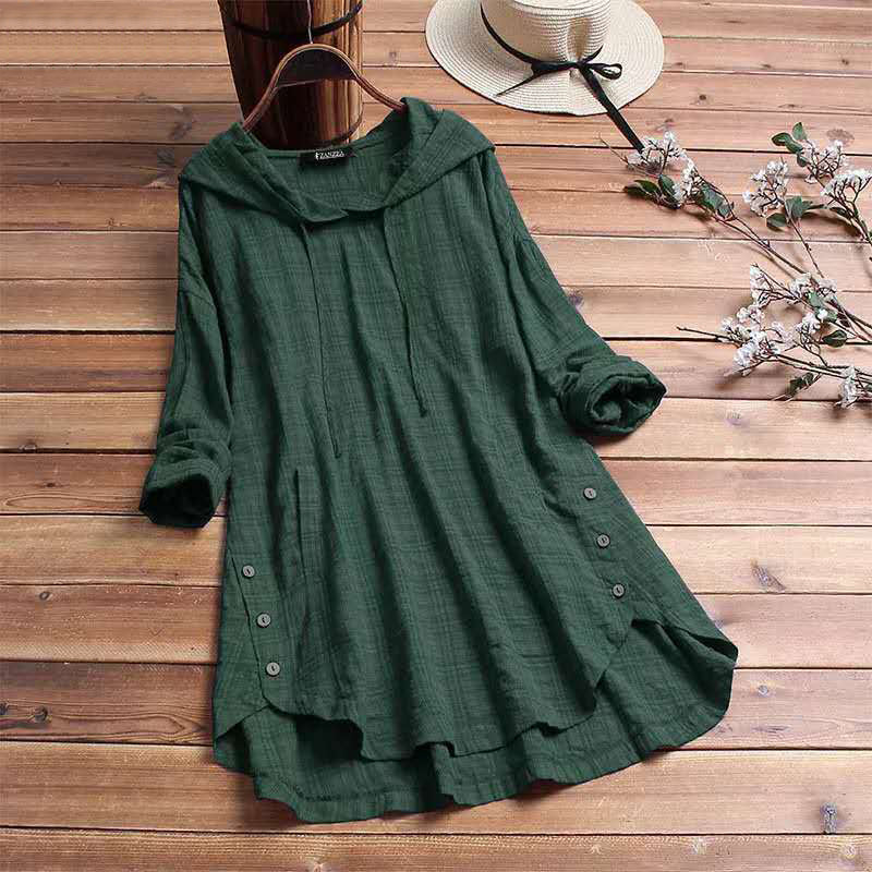 Women's Hooded Tunic Top