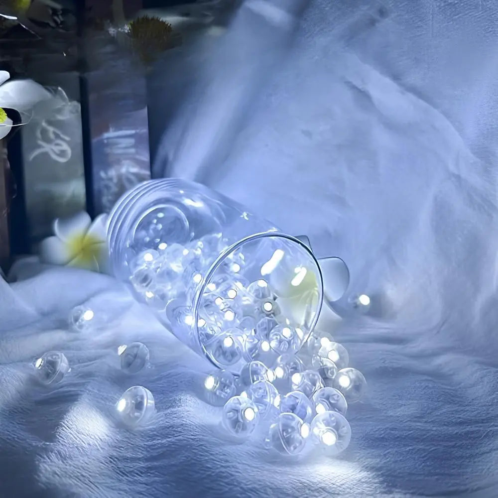 Mini LED light pearls, Nvroome battery operated, for magical party & home decor.