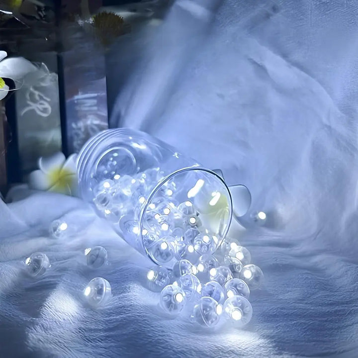Mini LED light pearls, Nvroome battery operated, for magical party & home decor.