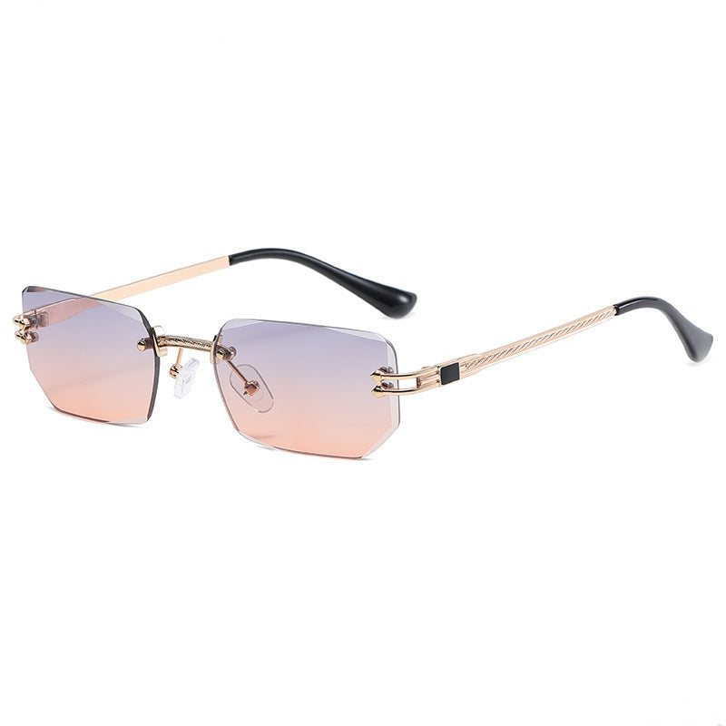 Rimless Sunglasses - Modern & Chic