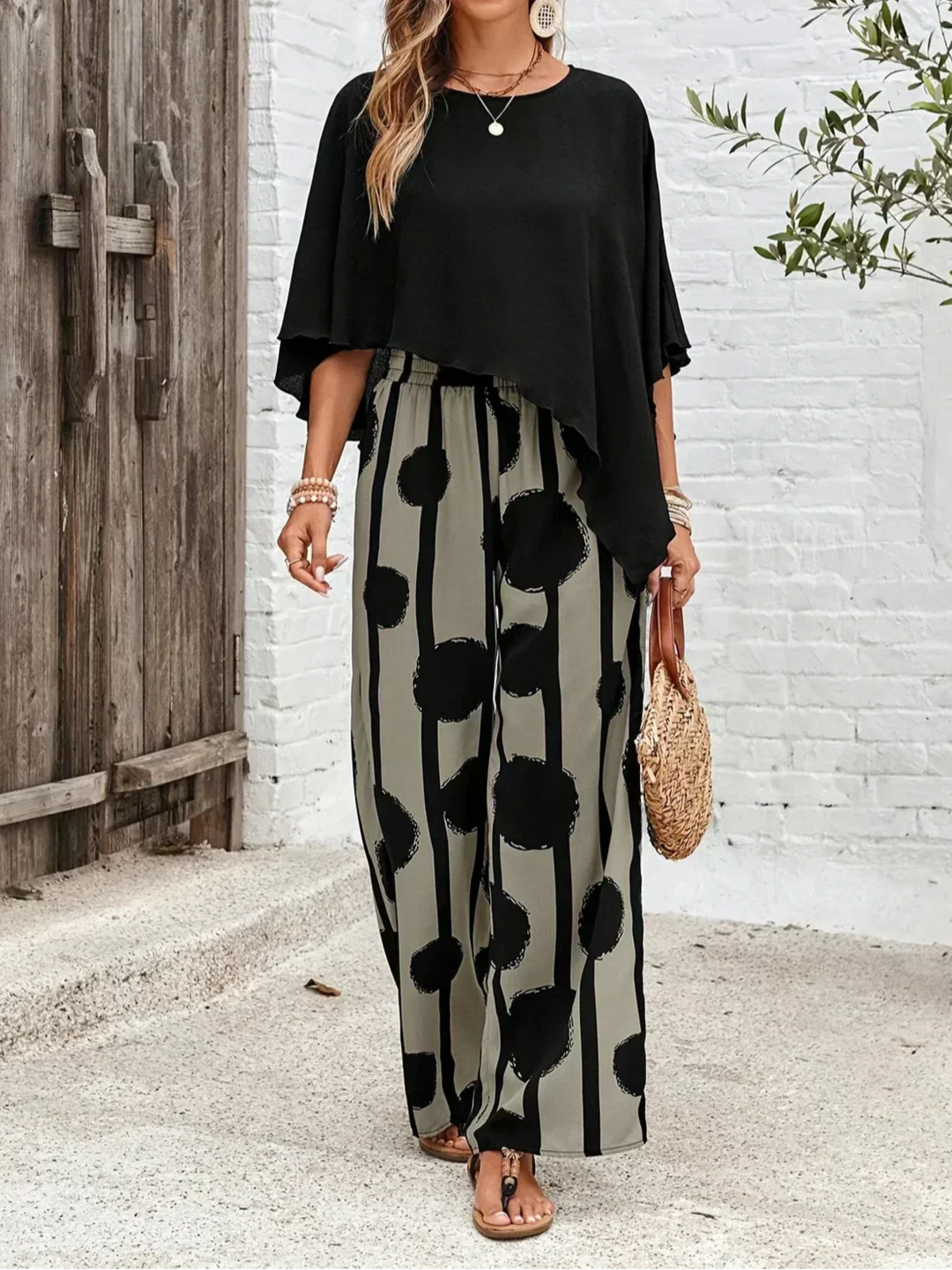 Women's Printed Lounge Set