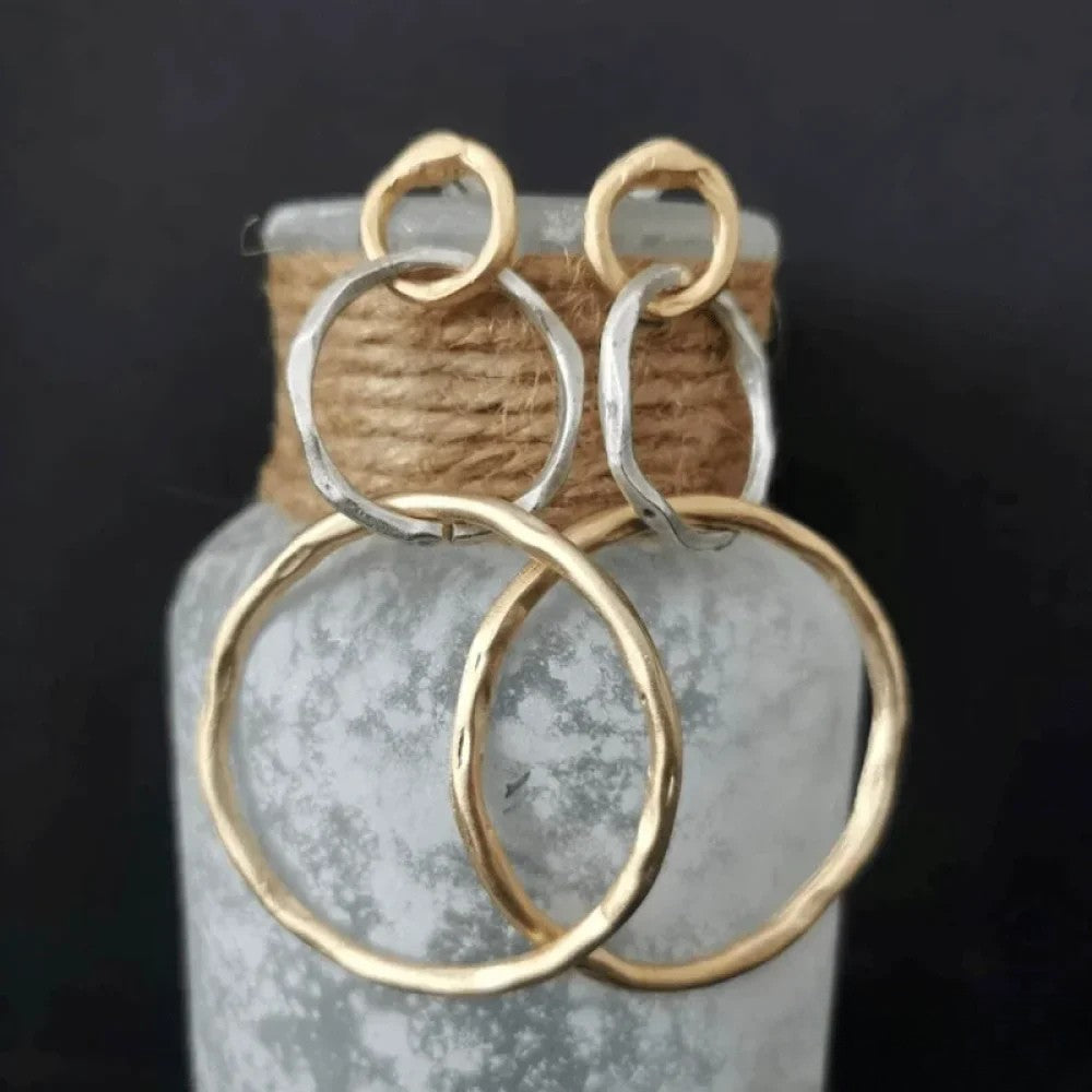 Antique Style Hoop Earrings