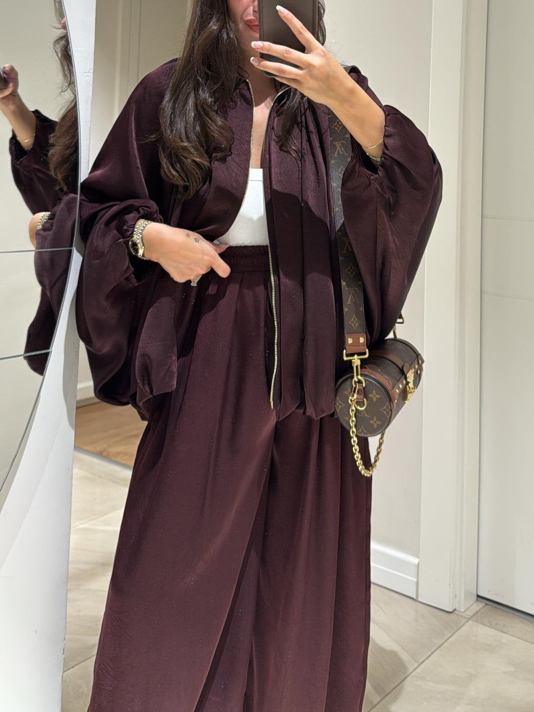 Women's Casual Jacket and Pants Set