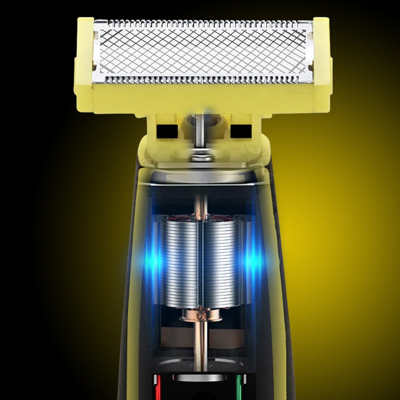 Men's Electric Body Groomer & Trimmer for precise hair management. Wet & Dry, cordless personal care.
