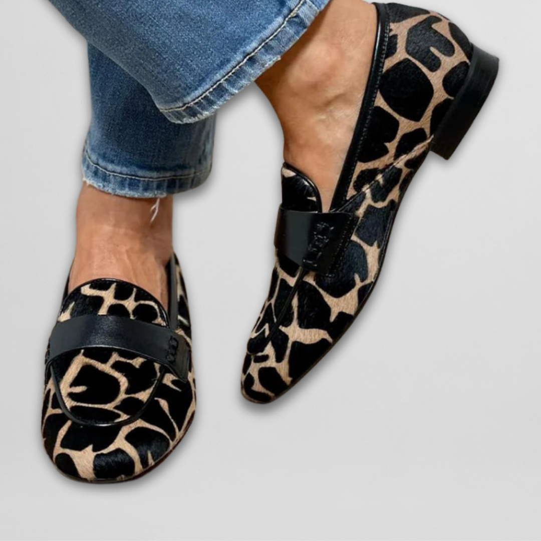 Comfortable women's slip-on loafers. Classic style perfect for everyday casual wear or office settings.