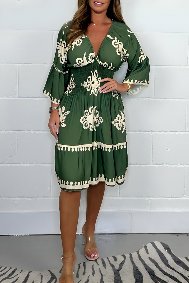 Knee Length Flattering Dress