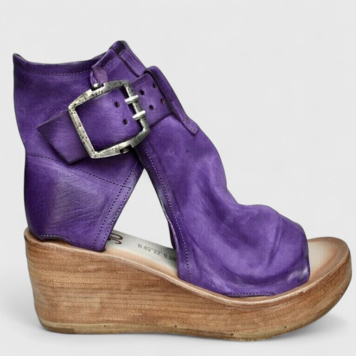 Stylish women's arch-support wedge sandals, perfect for summer comfort & support.