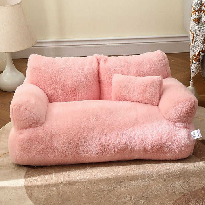 Washable calming pet bed for dogs & cats, providing superior anxiety relief and a cozy place to rest.