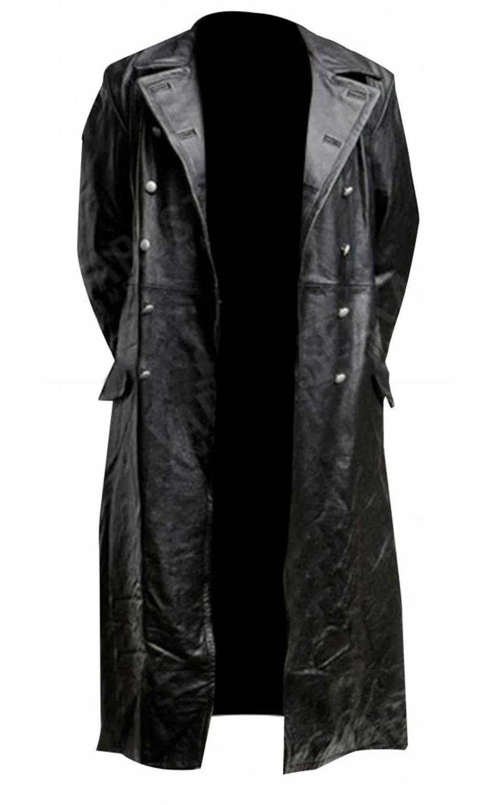 Men's Gothic WW2 Officer Style Trench Coat