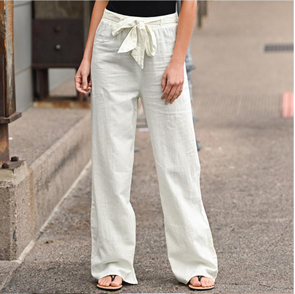 Stylish women's relaxed fit pants with practical pockets, ideal for comfortable casual wear & everyday errands.