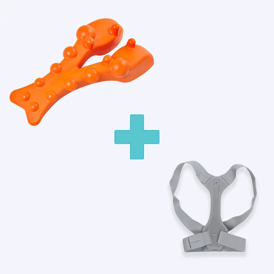 Unisex wellness tool: TrapiRelief acupressure for natural neck/shoulder pain & stress relief.