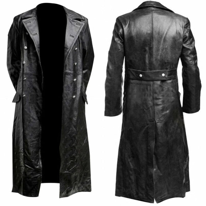 Men's Gothic WW2 Officer Style Trench Coat