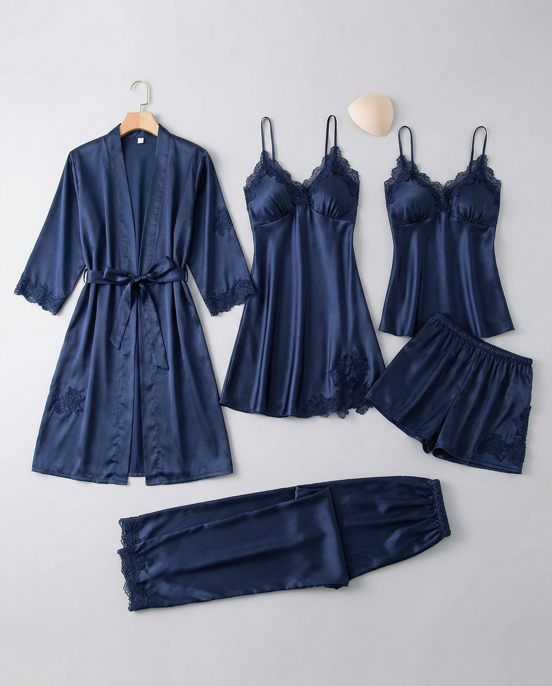 Soft women's silk blend pajama shorts, ideal for a comfortable and luxurious lounge set.