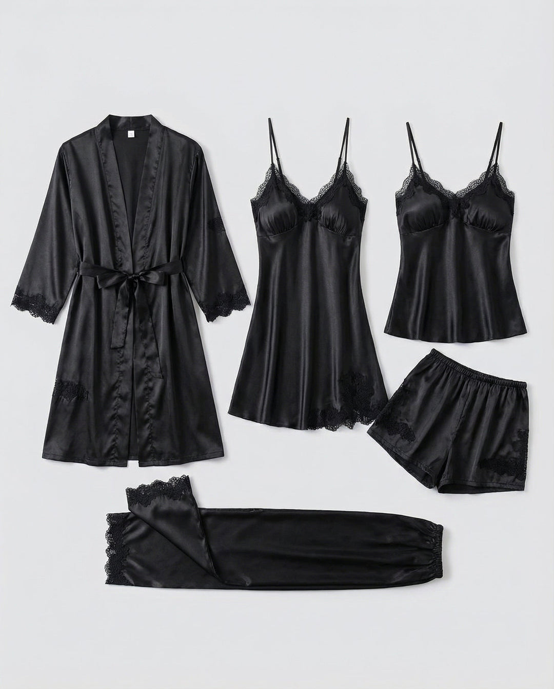 Elegant two-piece women's silk pajamas, a comfortable and luxurious lounge set for ultimate relaxation.