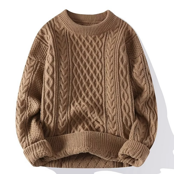 Soft & comfortable women's elegant knit sweater. Perfect for cozy fall and winter outfits, timeless style.