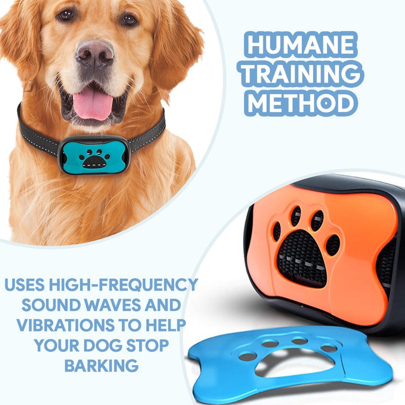 Effective anti-bark dog collar for humane pet training. Gentle bark control device & safe dog supply for quiet.