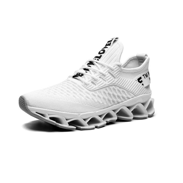 Men's casual sneakers with hidden height increase for a stylish, discreet lift.