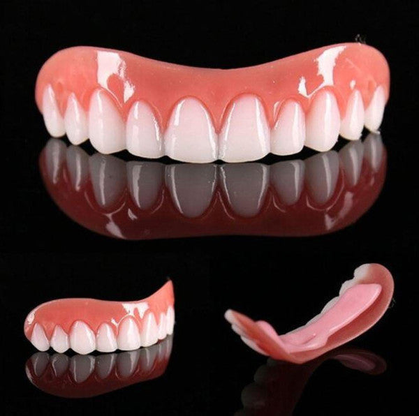 Cosmetic dental veneer for a perfect, natural-looking smile. Comfortable, at-home oral care for teeth.