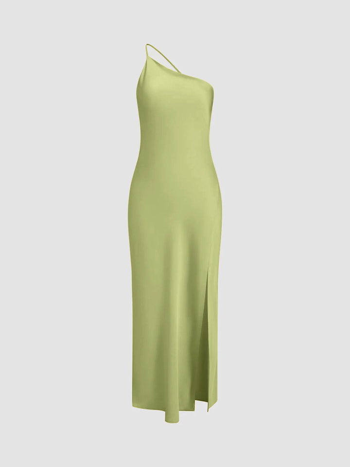 Elegant open back maxi dress, versatile for wedding guests, cocktail parties & special events.