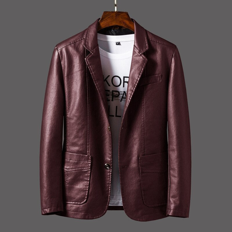 Versatile men's classic urban style jacket, button front, modern fit. Comfortable & stylish men's outerwear.
