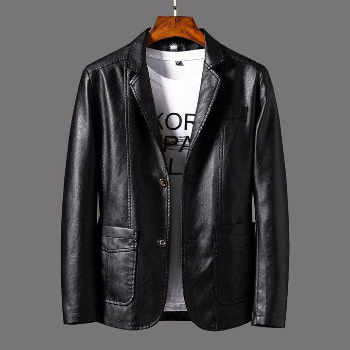 Men's classic urban style jacket, versatile & comfortable, modern fit, button front, perfect for casual wear.