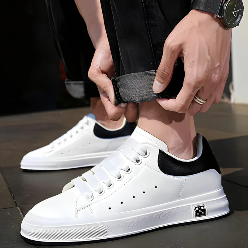 Everyday men's smart casual shoes with height increasing technology, designed for comfort and a confidence boost.