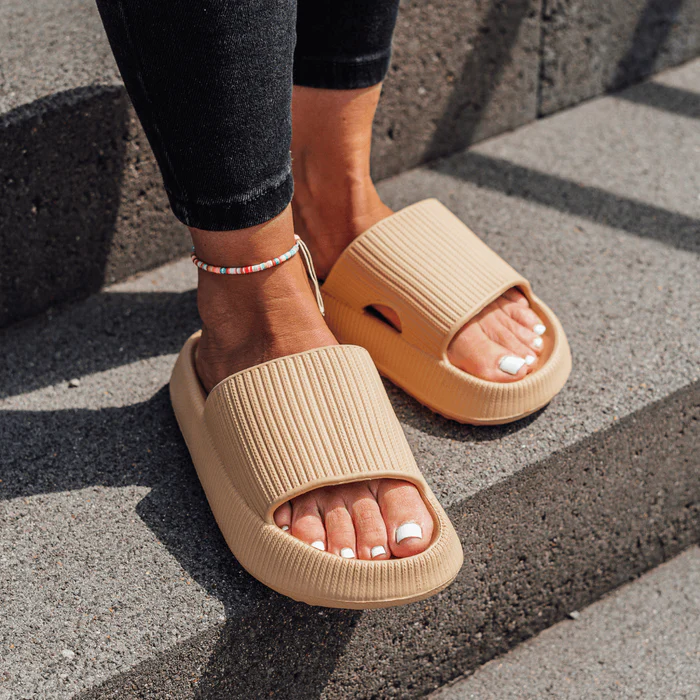 Women's supportive sandals, ideal orthopedic footwear for foot pain relief.