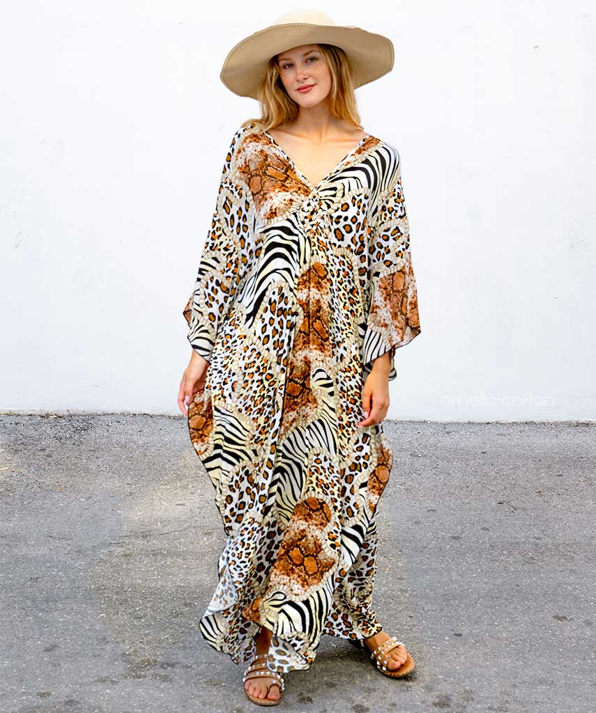 Keira™ Loose Caftan Dress