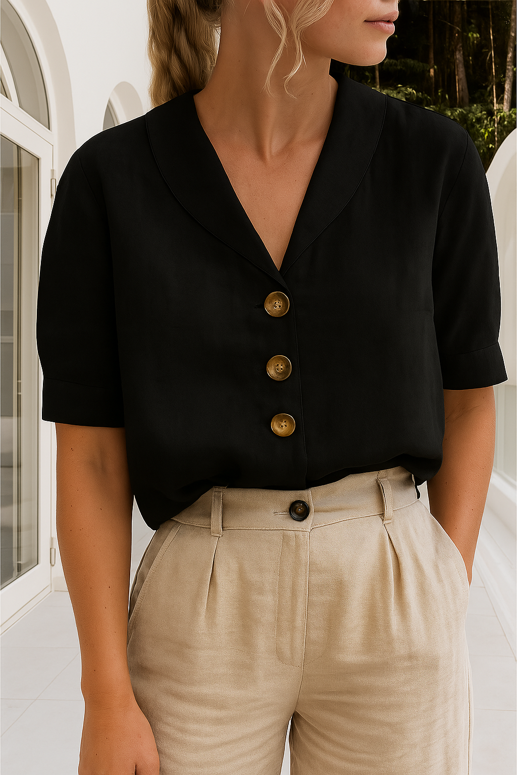 Elegant Women's Blouse