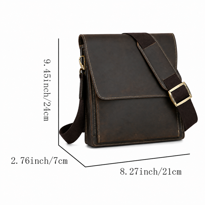 Chic women's brown faux leather shoulder bag with adjustable crossbody strap, elegant & practical.