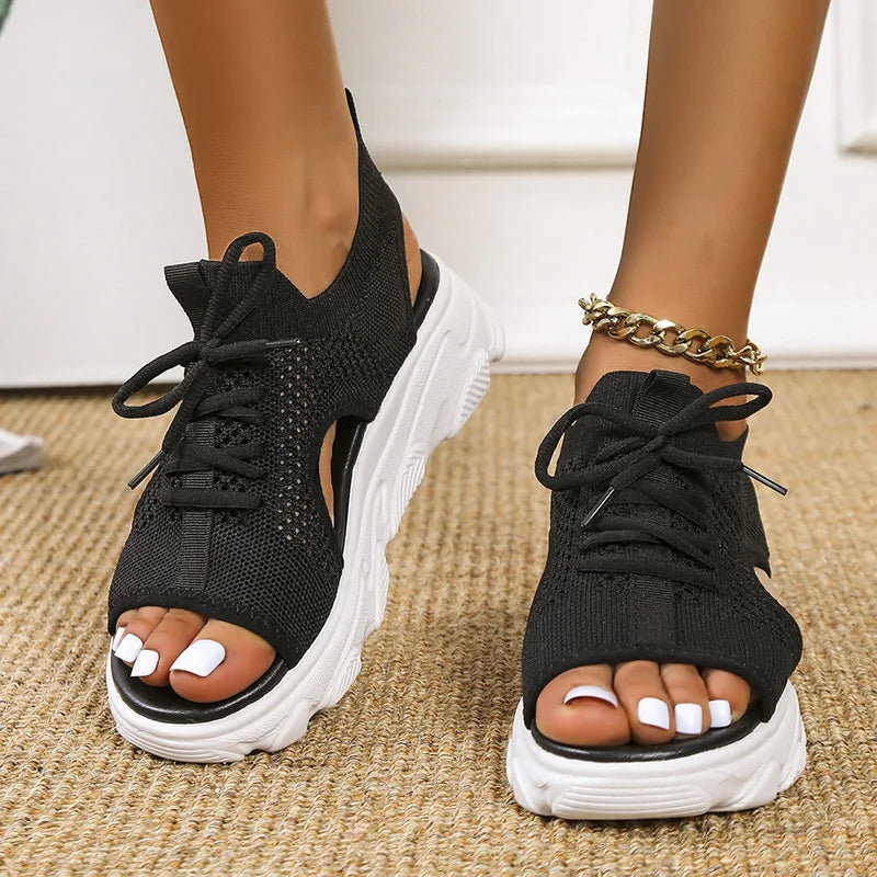 Women's ergonomic anti-fatigue sandals for summer comfort, featuring arch support & cushioned footbed.