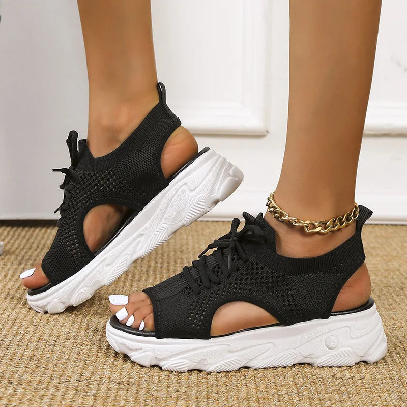 Minimalist women's anti-fatigue sandals, perfect for summer with superior arch support & comfort.