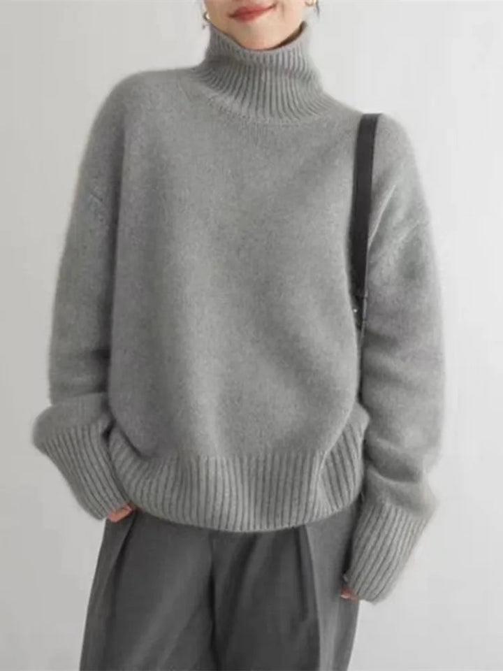 Versatile women's Catalina pullover sweater, long sleeve knit top perfect for fall & winter fashion.