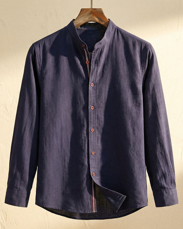 Fashionable men's stylish shirt with a modern fit, offering breathable comfort for versatile year-round use.