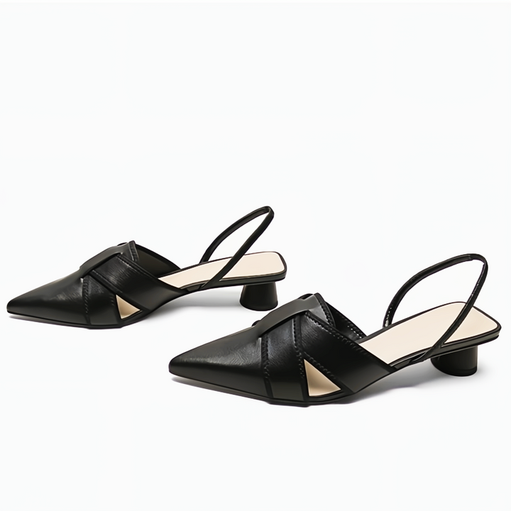 Women's Low Heeled Sandals - Comfort & Style