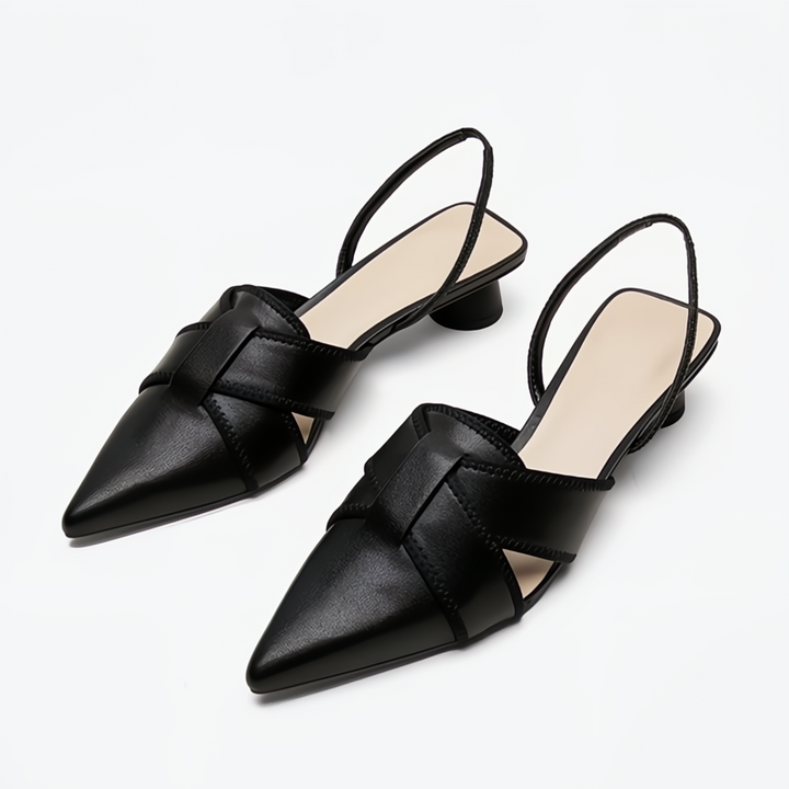 Women's Low Heeled Sandals - Comfort & Style