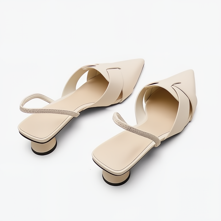 Women's Low Heeled Sandals - Comfort & Style