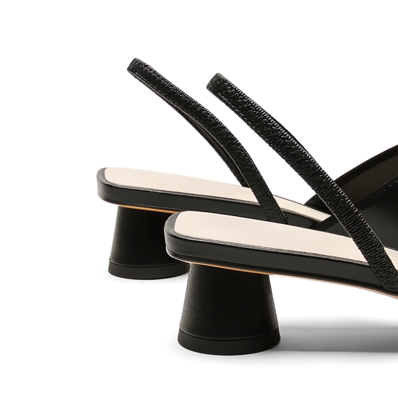 Women's Low Heeled Sandals - Comfort & Style