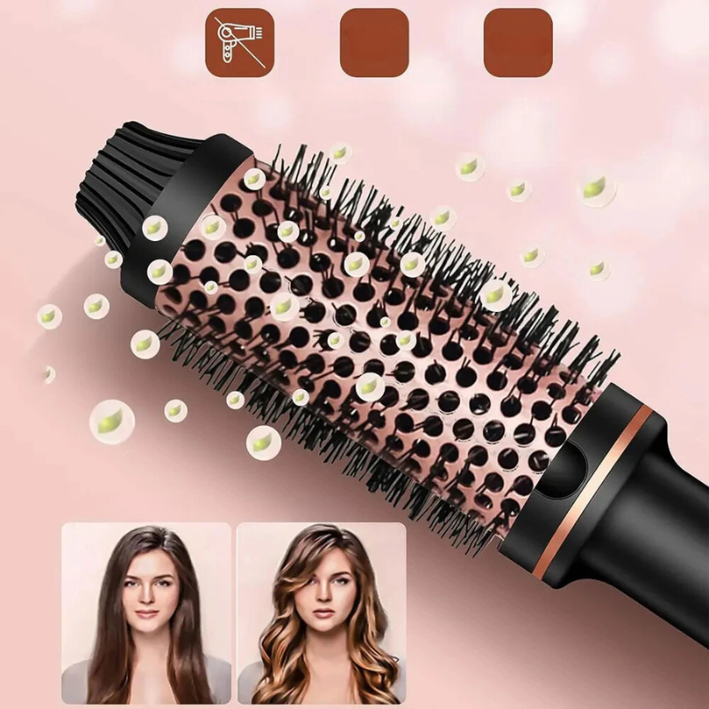 Ionic curling wand for women, delivering smooth, frizz-free curls & waves. Professional hair styling tool.