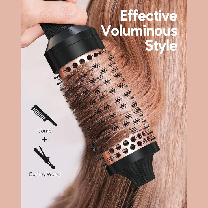 Women's beauty tool: ionic curling wand creating elegant, frizz-controlled curls & waves for stunning hairstyles.
