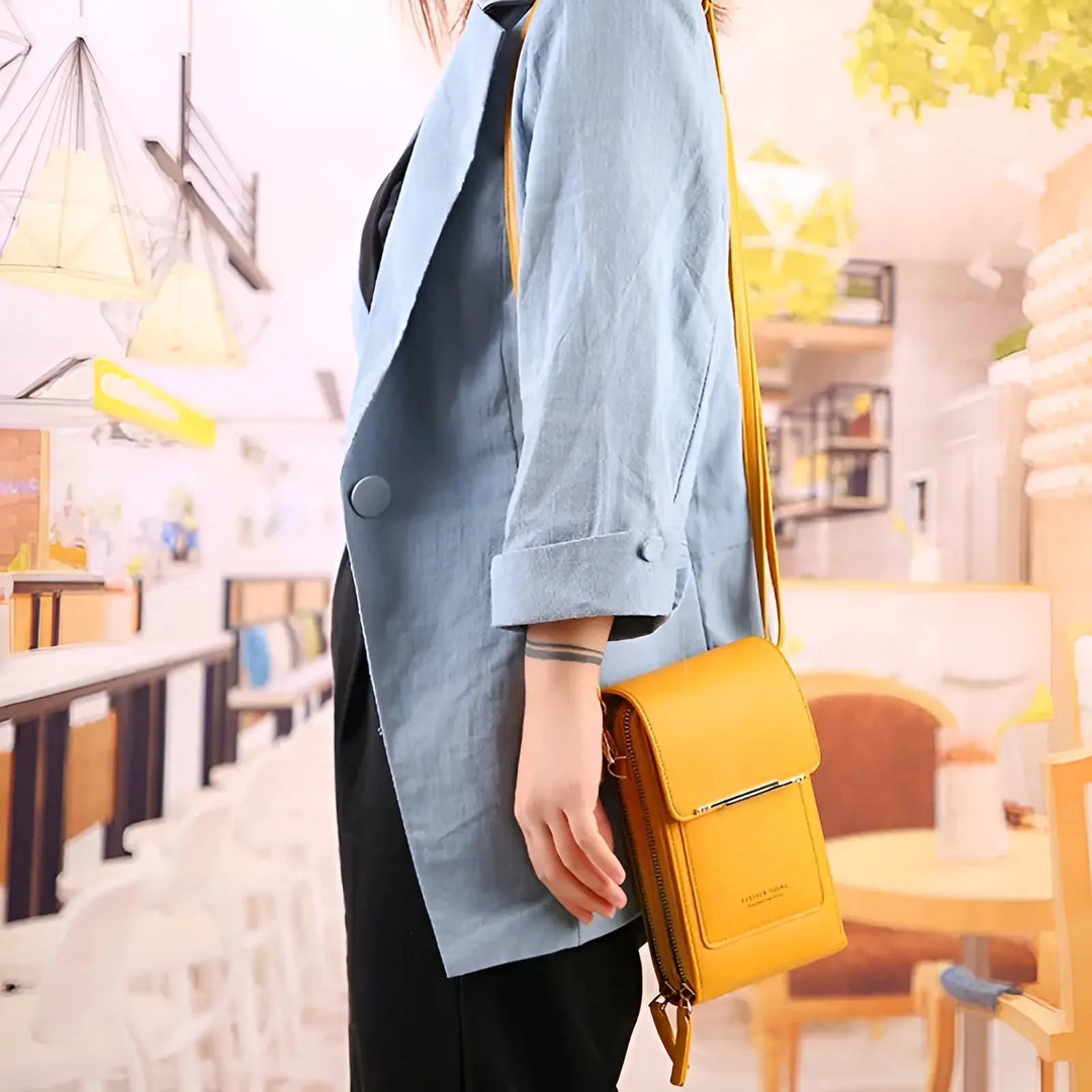 Durable anti-theft women's crossbody for secure travel, everyday style.