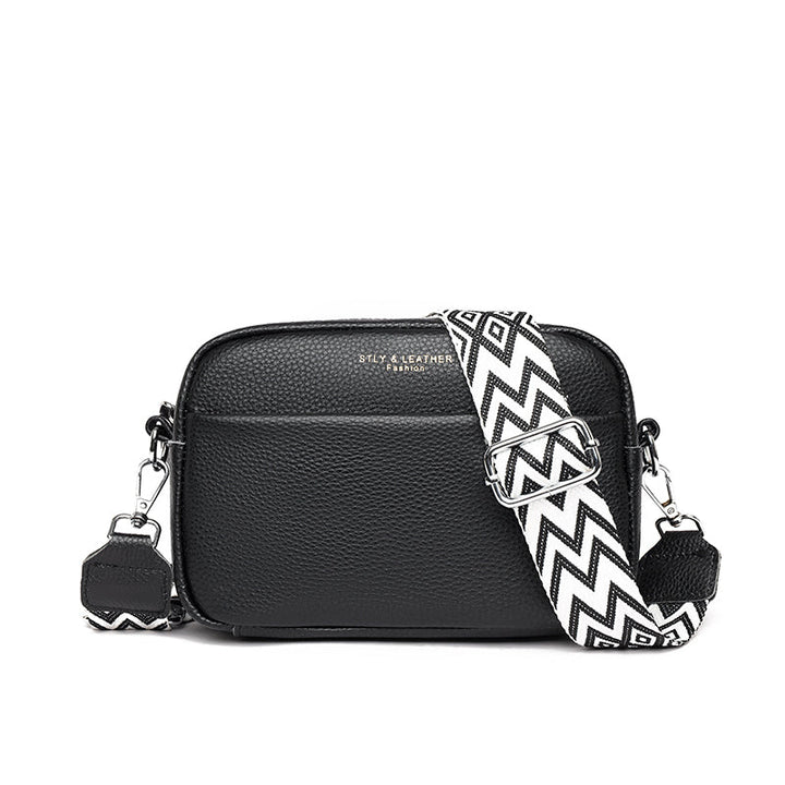 Chic women's premium leather shoulder bag. Elegant accessory for daily use, a stylish women's handbag.