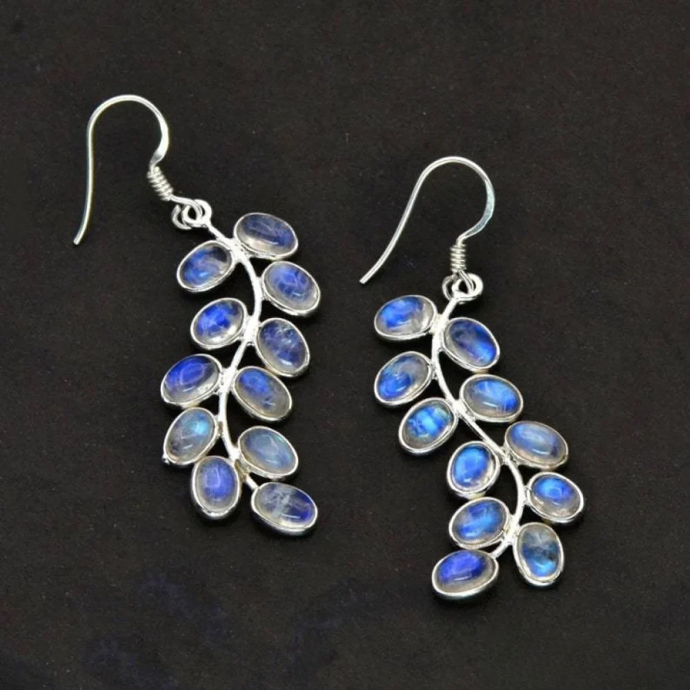 Moonstone Drop Earrings