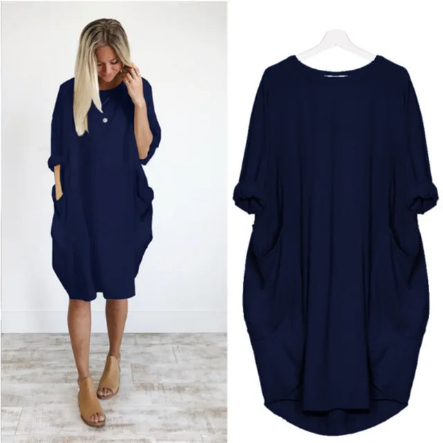 Comfortable Tummy Covering Dress