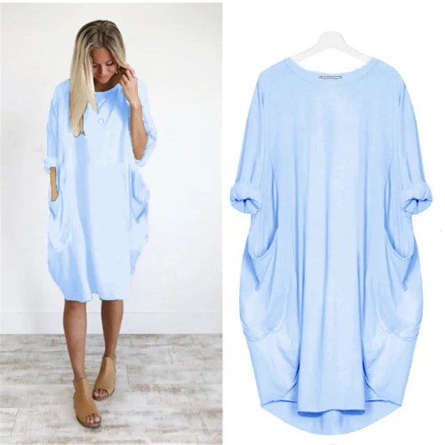 Comfortable Tummy Covering Dress