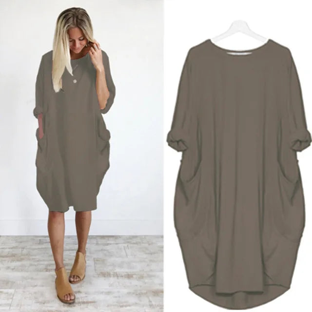 Comfortable Tummy Covering Dress