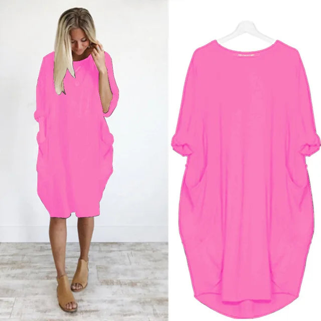 Comfortable Tummy Covering Dress